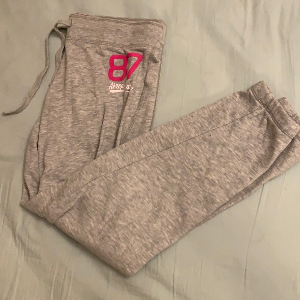 Aeropostale light gray sweatpants